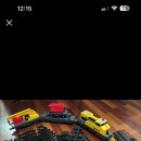 Caterpillar CAT Construction Express Motorized Toy Train Set $20 이미지