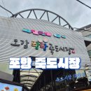 포항운하송림시장 | 포항 여행 죽도시장 먹거리 추천 주차 꿀팁 운하 핑크뮬리 명소