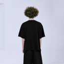 라멀마메종의 스타일리시한 롤 업 카프리 팬츠-블랙