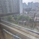 계속 미루던 유리창청소, 말끔하게 끝냈어요