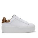 스니커즈/아쉬 컬트 플랫폼 슬립온 가죽 운동화/Ash Cult Leopard Genuine Calf Hair Platform Sneaker