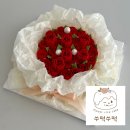 쑤떡쑤떡 | [일산 케이크] 앙금플라워 떡케이크 쑤떡쑤떡 꽃다발🌹