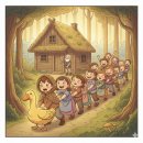 황금거위 동화 이미지