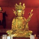 평창 상원사 목조문수보살좌상 및 복장유물 이미지