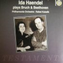 이다 헨델(Ida Haendel)의 베토벤 부르흐 바이올린 협주곡 이미지