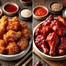 치킨이랑강정