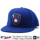 Milwaukee Brewers Authentic Alternate Performance 59FIFTY On-Field Cap 이미지