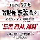 2018 정림동 벚꽃축제 &#39;드론미디어&#39;에서 드론전시 및 체험 부스를 합니다~!! 이미지