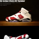 [락커룸] 조던6 카마인 GS Air Jordan 6 VI Retro GS 'Carmine' 384665 160 이미지