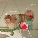 (원데이)가정의 달 기념 카네이션 도어벨 | 대전 세종 공예처험 가정의달 이색선물 글라스아트 카네이션 카네이션선물 어버이날선물 스승의날선물