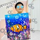 즐거운 아크릴화 이미지