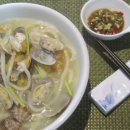 바지락칼국수 이미지