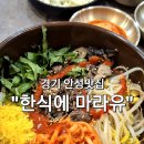 한식에 마라유