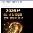 40대 회사 팀장한테 새해 인사받은 디시인 이미지