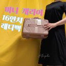 가볍고 예쁜 기내용캐리어 14인치 늘바론 레디백 솔직후기