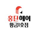 황금헤어 이미지
