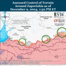 러시아 공세 캠페인 평가, 2024년 12월 9일(우크라이나 전황 이미지