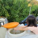 덕실마을 화장실 | 옥천미션투어 대전근교여행 복숭아 수확체험, 가성비 옥천숙소 한두레마을