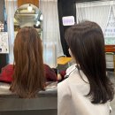 명일동미용실 염색맛집 버블스헤어살롱에서 톤다운 염색한 후기