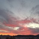 새벽노을 이미지