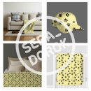 네모강아지 | 원단 패턴 디자인 승인 후기 #12 네모네모 픽셀 강아지 발바닥 육구 만다라 패턴 Vol.2