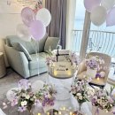 남해-191 | 부산 파라다이스호텔 고급스러운 환갑 생일 잔치 세팅 후기