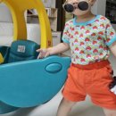 [26 여름 던스 후기] 블루글로우 순무 반팔티 착샷 (포레포레 추천인 heami00)