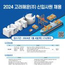 2024년 고려해운(주) 신입사원 공개채용 이미지