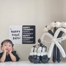천일(550) | 아기 생일풍선 천일파티 셀프촬영 고백작업실