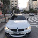 bmw/428i쿠페(M스포츠)/2015년8월/32,000KM/메리트있는 흰색에(레드시트)/무사고/4150만 급매합니다. 이미지