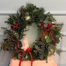 (12/20) 크리스마스 리스 만들기 | 크리스마스 리스 만들기 체험 후기'̮'̮