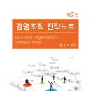[출간안내] 김유미 경영조직 전략노트 (제7판) 이미지