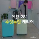 수잇수잇 예쁜캐리어 28인치, 색깔고민 + 매장털기