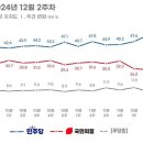 민주당 지지율 50% 돌파... 민주 - 국힘 양당 격차 2배 이상 이미지