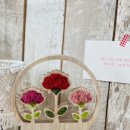 스칸디아모스 카네이션 바구니 만들기 이미지