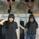 [후기]봉봉샵 도트pk 검정.흰색후기+코디