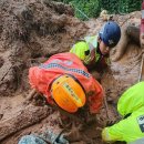 통영 산사태에 어머니 구하려 맨손으로 흙 파헤친 아들…3시간 만에 구조 이미지