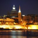 푸른 지중해의 석양이 아름다운 곳, 몰타(Malta) - 수도 발레타(Valletta) 야경 이미지