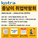 (추가)[KOTRA] 2024 온라인 중남미 취업박람회 안내(기업대상) 이미지