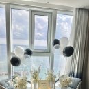 블랙호텔 | 부산 호텔 프로포즈 후기 시그니엘 모던한 블랙&amp;화이트 이벤트