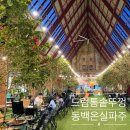 UR(파주시)-[숲속노을로]-하-1 | 파주 드럼통 므쇠 솥뚜껑 닭볶음탕 오리주물럭 '동백온실' 캠핑 감성 이색 식당