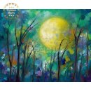 해뜨는 숲속 이미지