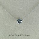 pt950 플래티늄 다이아몬드 목걸이 ! 이미지