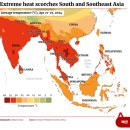 폭염이 남아시아와 동남아시아를 불태우면서 베트남 기온 기록이 급락했다 이미지