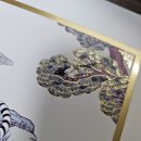 [다이소] 전통 유선노트 홀로그램&amp;금박 내돈내산 후기