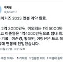 기아타이거즈 연봉 계약 완료 이미지