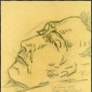 [퇴근길] 연필화 | 고흐는 살해당했나? -2