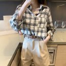 S005 | 간절기체크남방으로 완성하는 스타일