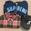 슈프림복싱 | 슈프림 후드 집업, 플란넬 셔츠(체크 남방), 피그먼트 볼캡 후기 (feat. 뽑기)