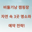 장기 주유소 화장실 | 비둘기낭 캠핑장 자연 속 3곳 명소와 예약 전략!